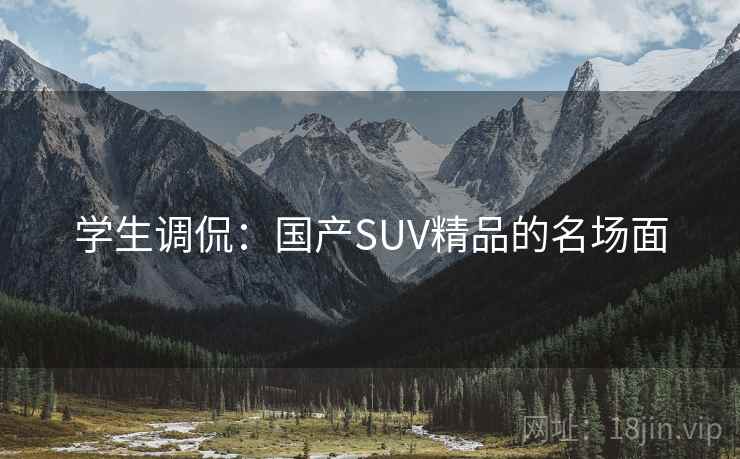 学生调侃：国产SUV精品的名场面
