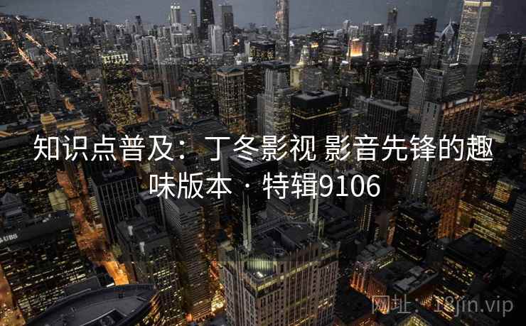知识点普及：丁冬影视 影音先锋的趣味版本 · 特辑9106